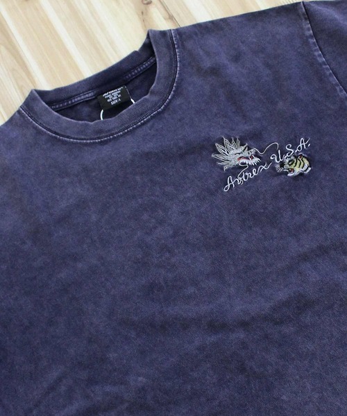 AVIREX(アヴィレックス)の「SOUVENIR T-SHIRT 'TIGER & DRAGON'(Tシャツ/カットソー・メンズ・ネイビー/ブラック/ホワイト・XXL/XL/L/M)」の14枚目の写真