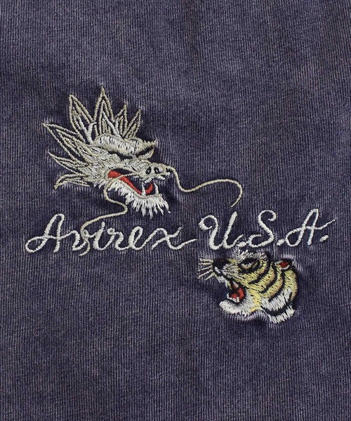 AVIREX(アヴィレックス)の「SOUVENIR T-SHIRT 'TIGER & DRAGON'(Tシャツ/カットソー・メンズ・ネイビー/ブラック/ホワイト・XXL/XL/L/M)」の17枚目の写真