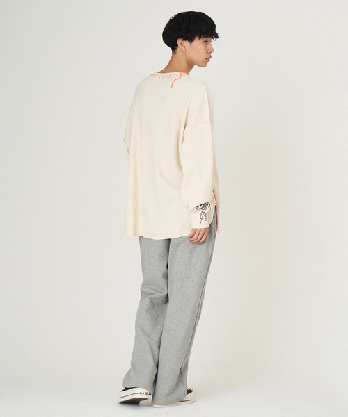 DISCOVERED(ディスカバード)の「WAFFLE BONE PRINT CUTSEWN(Tシャツ/カットソー・メンズ・ブラック/ホワイト・1/3)」の7枚目の写真