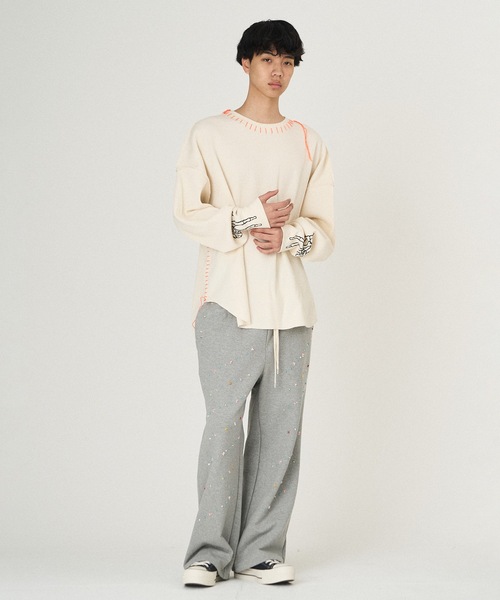 DISCOVERED(ディスカバード)の「WAFFLE BONE PRINT CUTSEWN(Tシャツ/カットソー・メンズ・ブラック/ホワイト・1/3)」の9枚目の写真