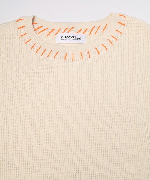DISCOVERED（ディスカバード）の「WAFFLE BONE PRINT CUTSEWN（Tシャツ/カットソー・メンズ・ブラック/ホワイト・1/3）」の18枚目の写真
