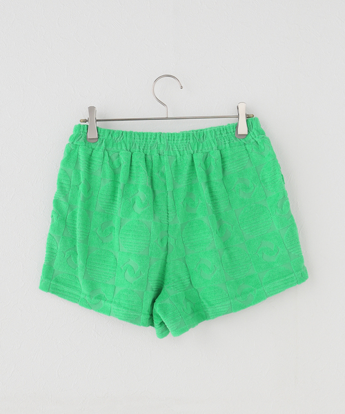 U by SPICK&SPAN（ユーバイスピックアンドスパン）の「ARAMINTA JAMES/アラミンタ ジェームス CRUISE DOLPHINE TERRY PT（スラックス・レディース・グリーン・SMALL）」の2枚目の写真