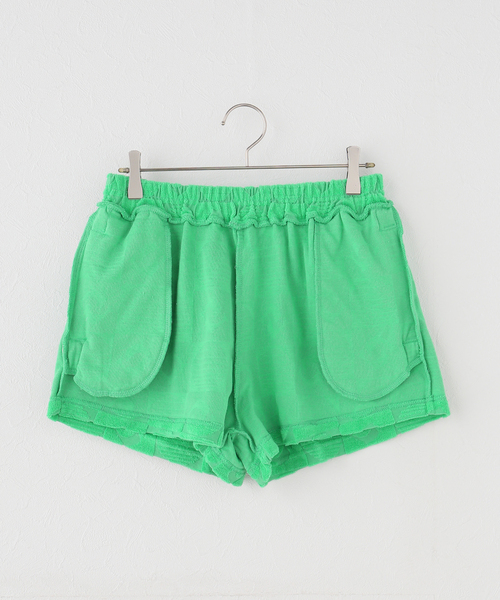 U by SPICK&SPAN（ユーバイスピックアンドスパン）の「ARAMINTA JAMES/アラミンタ ジェームス CRUISE DOLPHINE TERRY PT（スラックス・レディース・グリーン・SMALL）」の5枚目の写真