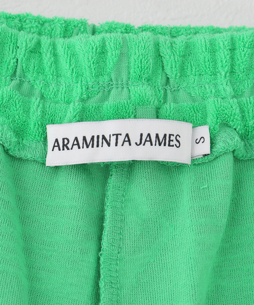 U by SPICK&SPAN（ユーバイスピックアンドスパン）の「ARAMINTA JAMES/アラミンタ ジェームス CRUISE DOLPHINE TERRY PT（スラックス・レディース・グリーン・SMALL）」の6枚目の写真
