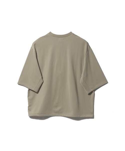 KANEMASA PHIL.(カネマサフィル)の「KANEMASA PHIL. / Cupro SS Pullover(Tシャツ/カットソー・メンズ・ホワイト/ブラック/ベージュ・MEDIUM/LARGE)」の7枚目の写真