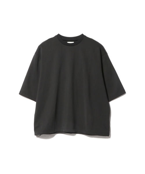 KANEMASA PHIL.(カネマサフィル)の「KANEMASA PHIL. / Cupro SS Pullover(Tシャツ/カットソー・メンズ・ホワイト/ブラック/ベージュ・MEDIUM/LARGE)」の5枚目の写真