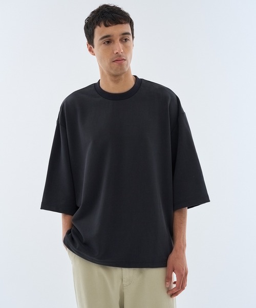 KANEMASA PHIL.(カネマサフィル)の「KANEMASA PHIL. / Cupro SS Pullover(Tシャツ/カットソー・メンズ・ホワイト/ブラック/ベージュ・MEDIUM/LARGE)」の14枚目の写真