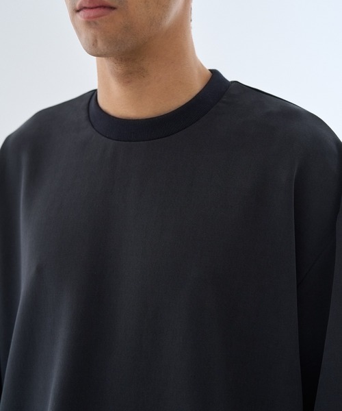 KANEMASA PHIL.(カネマサフィル)の「KANEMASA PHIL. / Cupro SS Pullover(Tシャツ/カットソー・メンズ・ホワイト/ブラック/ベージュ・MEDIUM/LARGE)」の15枚目の写真