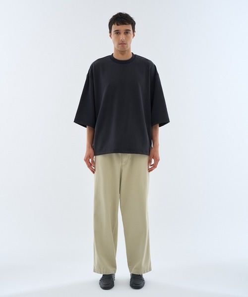 KANEMASA PHIL.(カネマサフィル)の「KANEMASA PHIL. / Cupro SS Pullover(Tシャツ/カットソー・メンズ・ホワイト/ブラック/ベージュ・MEDIUM/LARGE)」の17枚目の写真