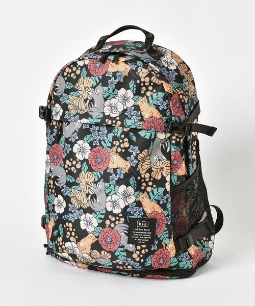 KiU（キウ）の「【KiU and BleuBleuet】KiU600Dバッグパック（バックパック/リュック・レディース・ブラック/ブルー/ブラック系その他/ネイビー/ネイビー系/その他/ブルー系/グリーン系・FREE）」の20枚目の写真