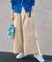 IEDIT | IEDIT UVカット&撥水(はっすい)&虫を寄せ付けにくい スカート見えタックワイドパンツ(その他パンツ)