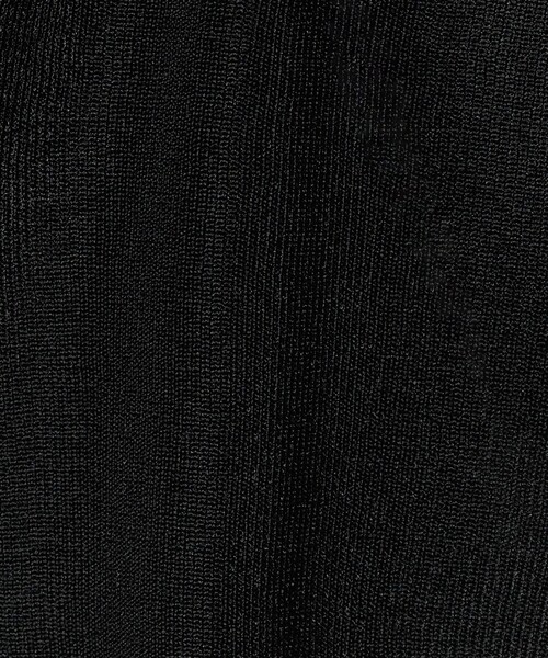 BEAUTY&YOUTH UNITED ARROWS(ビューティーアンドユースユナイテッドアローズ)の「Vネック 畦ニット カーディガン ウォッシャブル(カーディガン/ボレロ・レディース・ブラック/ブラウン系/ホワイト・FREE)」の7枚目の写真