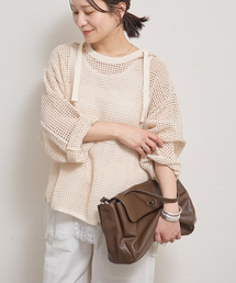 ARMY TWILL（アーミーツイル）の「別注【ARMY TWILL/アーミーツイル】Cotton Mesh Hoodie（ニット/セーター）」