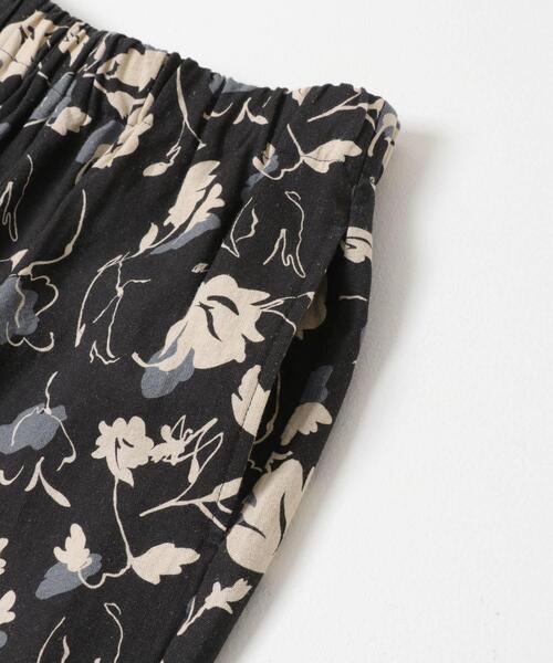 URBAN RESEARCH DOORS（アーバンリサーチドアーズ）の「『WEB限定カラー』リネンリヨセルプリントイージーパンツ（その他パンツ・レディース・ナチュラル/ベージュ系その他/ブラック・FREE）」の19枚目の写真