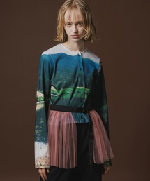 NON TOKYO（ノントーキョー）の「RIB COMPACT CARDIGAN（カーディガン/ボレロ）」