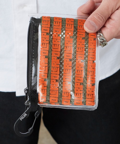 POLeR/ポーラー PL HIGH&DRY PVC MESH POUCH 小物入れ ミニケース