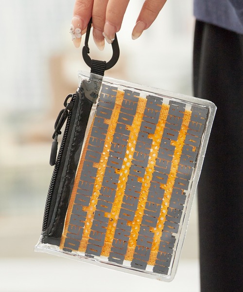 POLeR/ポーラー PL HIGH&DRY PVC MESH POUCH 小物入れ ミニケース