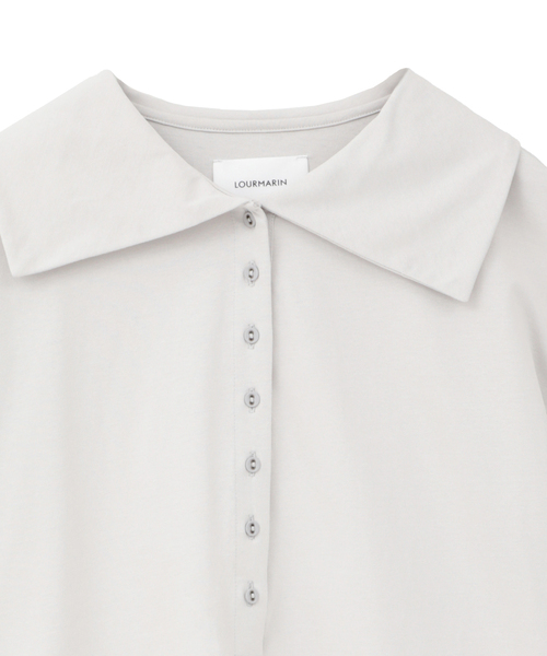 LOGEMENT DE CLAIRE(ロジュモンドクレール)の「【LOURMARIN】ビックカラープルオーバー(Tシャツ/カットソー・レディース・ブラック/ライトグレー/ブラウン/オフホワイト・FREE)」の21枚目の写真
