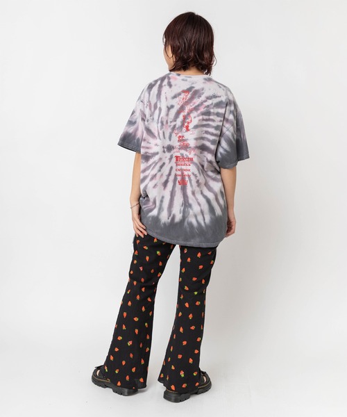 RNA(アールエヌエー)の「M2692 PINKMOTEL テディボーイプリントTEE(Tシャツ/カットソー・レディース・グレー/ピンク・MEDIUM)」の15枚目の写真