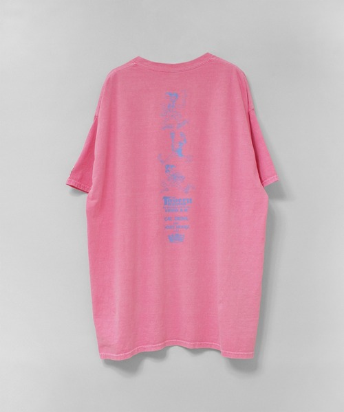 RNA(アールエヌエー)の「M2692 PINKMOTEL テディボーイプリントTEE(Tシャツ/カットソー・レディース・グレー/ピンク・MEDIUM)」の11枚目の写真