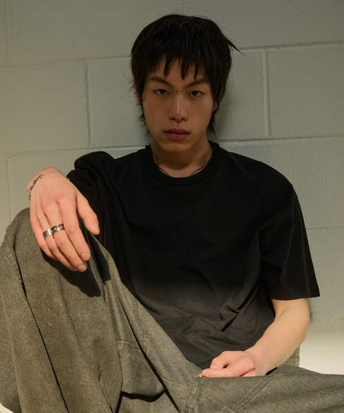 DESIRED（デシレッド）の「レイヤード半袖Tシャツ-FBSK5804D03（Tシャツ/カットソー・メンズ・ブラック・MEDIUM/LARGE/X-LARGE）」の7枚目の写真