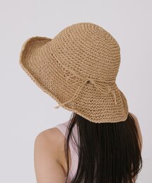 COLONY 2139 | 手編みつば広ペーパーハット(ハット)