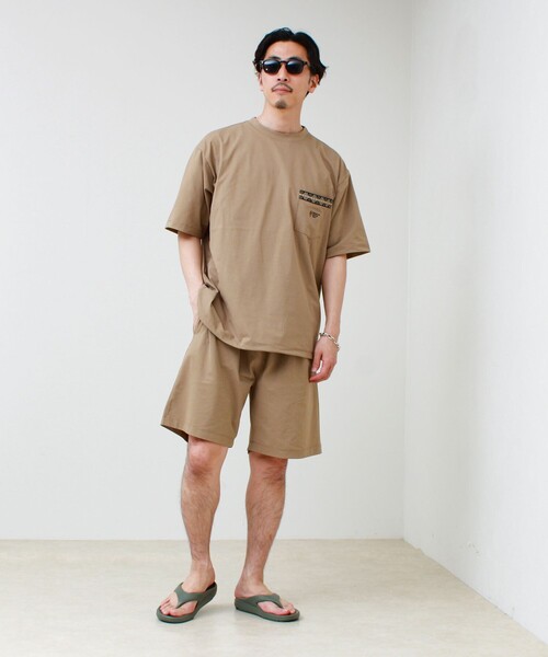 PENDLETON（ペンドルトン）の「【PENDLETON/ペンドルトン】Tee/Shorts/Bag SET（Tシャツ/カットソー・メンズ・ベージュ/ブラック・M/L/XL）」の11枚目の写真