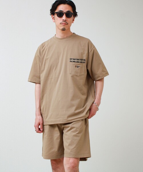 PENDLETON（ペンドルトン）の「【PENDLETON/ペンドルトン】Tee/Shorts/Bag SET（Tシャツ/カットソー・メンズ・ベージュ/ブラック・M/L/XL）」の14枚目の写真
