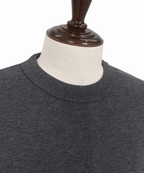CAMBIO(カンビオ)の「mt10469- Hem Shirring Short Sleeve Cut sew シャーリングTシャツ(S68926cmb)(Tシャツ/カットソー・メンズ・ベージュ/キナリ/チャコールグレー/ブラック・L/M/S)」の14枚目の写真