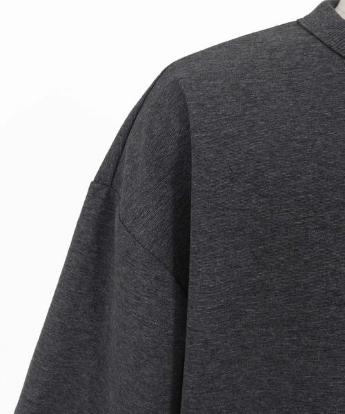 CAMBIO(カンビオ)の「mt10469- Hem Shirring Short Sleeve Cut sew シャーリングTシャツ(S68926cmb)(Tシャツ/カットソー・メンズ・ベージュ/キナリ/チャコールグレー/ブラック・L/M/S)」の15枚目の写真