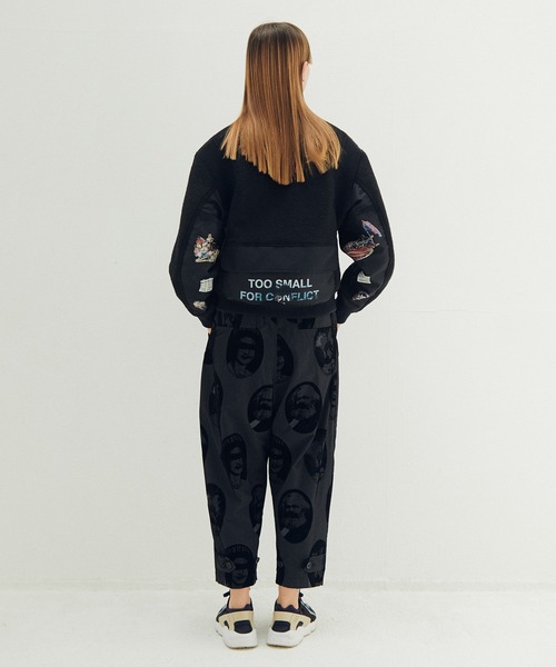 STOF(ストフ)の「VSJQ Mix MA-1 Blouson(ブルゾン・メンズ・カーキ/ブラック・M/S)」の5枚目の写真