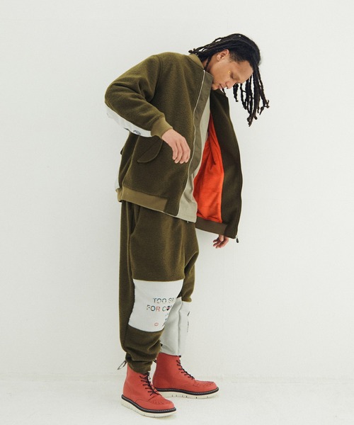 STOF(ストフ)の「VSJQ Mix MA-1 Blouson(ブルゾン・メンズ・カーキ/ブラック・M/S)」の11枚目の写真