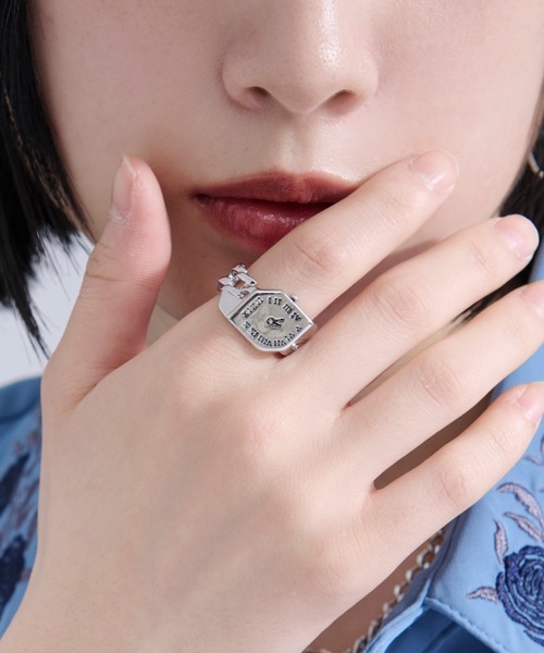 antique clock face ring/アンティーククロックフェイスリング（リング