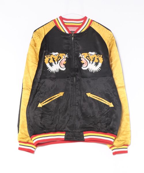 HOUSTON / RAYON SOUVENIR JACKET TIGER/ 51525