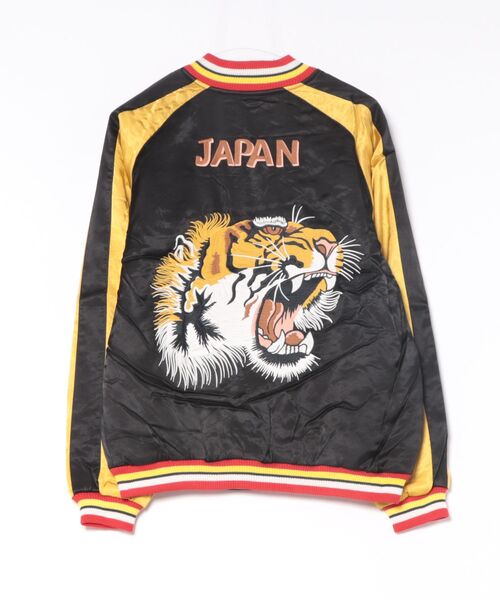 B.I.D.(ビーアイディー)の「HOUSTON / RAYON SOUVENIR JACKET TIGER/ 51525(スカジャン・メンズ・ブラック・LARGE)」の2枚目の写真