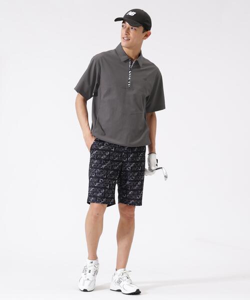 New Balance Golf（ニューバランスゴルフ）の「【new balance golf】ＨＡＬＦ　ＺＩＰ　ＳＨＩＲＴ　ＯＵＴＥＲ（シャツ/ブラウス・メンズ・ベージュ系その他/グレー系その他4/ブラック・MEDIUM/LARGE/XX-LARGE/X-LARGE）」の22枚目の写真