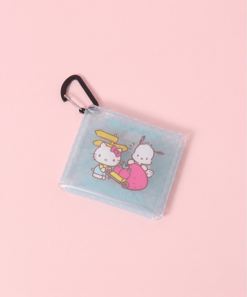 sanrio(サンリオ)の「Sanrio サンリオ クリアマルチケース SSサイズ(その他小物・レディース・その他4/その他7/パープル系/その他6/スカイブルー/その他1/その他2/その他5/パープル/イエロー系/その他8/レッド/ピンク/サーモンピンク/グリーン/イエロー/その他3/ブルー系/ライトピンク/その他9/ブルー・FREE)」の2枚目の写真