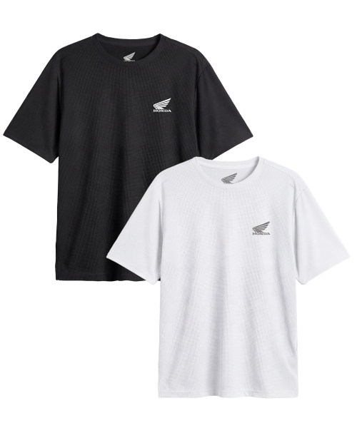 PHYPS MOTORCYCLE（フィップスモーターサイクル）の「[2Pack] Speed Cool Mesh Short Sleeve White & Black（Tシャツ/カットソー・レディース・その他・MEDIUM/LARGE/X-LARGE/SMALL）」の2枚目の写真