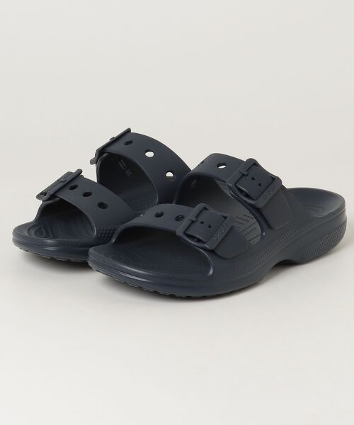 crocs(クロックス)の「crocs SATURDAY SANDAL M クロックス サタデーサンダル(サンダル・メンズ・ブラック/ネイビー・25cm/26cm/27cm/28cm)」の2枚目の写真