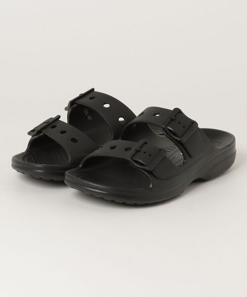 crocs(クロックス)の「crocs SATURDAY SANDAL M クロックス サタデーサンダル(サンダル・メンズ・ブラック/ネイビー・25cm/26cm/27cm/28cm)」の1枚目の写真