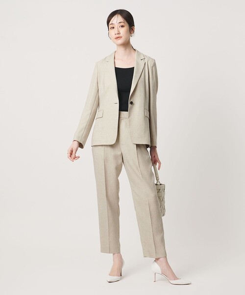 UNITED ARROWS(ユナイテッドアローズ)の「Spiree IAS テーラード ジャケット ‐UVカット 接触冷感 ウォッシャブル‐(テーラードジャケット・レディース・ネイビー/ナチュラル・36/38/34/40)」の8枚目の写真