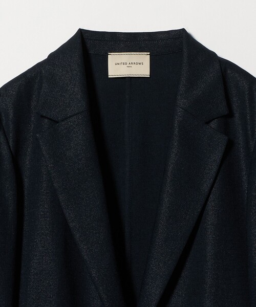 UNITED ARROWS(ユナイテッドアローズ)の「Spiree IAS テーラード ジャケット ‐UVカット 接触冷感 ウォッシャブル‐(テーラードジャケット・レディース・ネイビー/ナチュラル・36/38/34/40)」の16枚目の写真