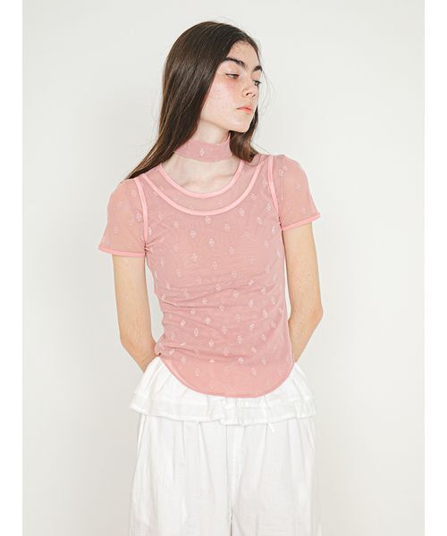 SORIN(ソリン )の「SWANLAKE Fit T-shirt/スワンレイク フィットTシャツ(Tシャツ/カットソー・レディース・ブラック/ベージュ/サーモンピンク/ミント・38)」の22枚目の写真