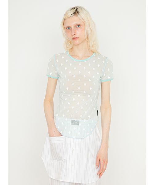 SORIN(ソリン )の「SWANLAKE Fit T-shirt/スワンレイク フィットTシャツ(Tシャツ/カットソー・レディース・ブラック/ベージュ/サーモンピンク/ミント・38)」の13枚目の写真