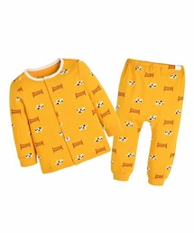 moimoln（モイモルン）の「ウシモチーフ長袖トップス＆パンツ（ルームウェア/パジャマ）」