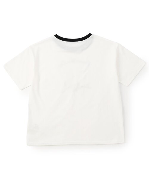 algy(アルジー)の「転写アイスりぼん半袖Tシャツ(Tシャツ/カットソー・キッズ・オフホワイト/チャコール/サックスブルー・160/150/140/130)」の18枚目の写真