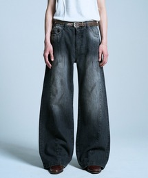 Camphor wood（カンファーウッド）の「SIDE SEAM SEMI-FLARE SLUB JEANS / サイドシームセミフレアスラブデニム（デニムパンツ）」