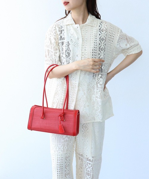 Cepica(セピカ)の「BOX BAG(ボストンバッグ・レディース・レッド・FREE)」の3枚目の写真