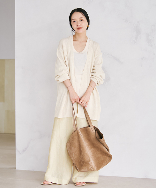 plage（プラージュ）の「Linen Mix Wide パンツ（その他パンツ・レディース・ブラウン/アイボリー/ブラック・38/36/34）」の17枚目の写真