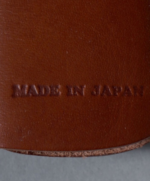 ANPAS（アンパス）の「Made in Japan Tochigi Leather Mini Key Case / 日本製 栃木レザー 本革ミニキーケース プレゼント ギフト メンズ レディース ユニセックス 革小物 国産（キーケース/キーアクセサリー・メンズ・ダークブラウン/グリーン/ブラック/ネイビー/ブラウン/レッド・FREE）」の15枚目の写真